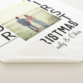 Unser erstes Weihnachtspaar Name Foto minimal Sherpadecke (3/4)