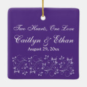 Unser erstes Weihnachtsschmuck (Rückseite)