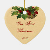Unser erstes Weihnachtsschmuck (Hinten)