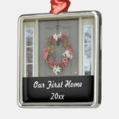 Unser erstes Zuhause New House Foto Ornament (Links)