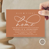 Unser erstes Zuhause-Party, Modernes Housewarming Einladung