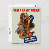 Unser Essen kämpft. Postkarte (Vorne/Hinten)