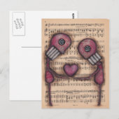 Unser ewige Liebe Postkarte (Vorne/Hinten)