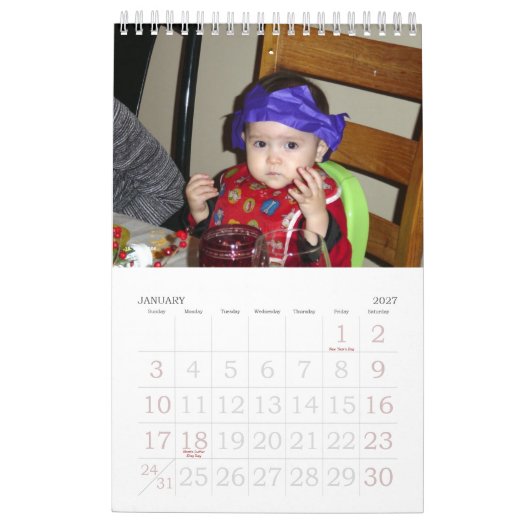 Unser Familienkalender Kalender (Jan 2027)