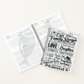 Unser Familienrezept Notizblock (Innenseite)