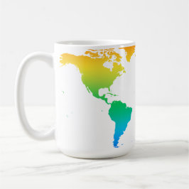 Unser farbenfroher Planet Kaffeetasse