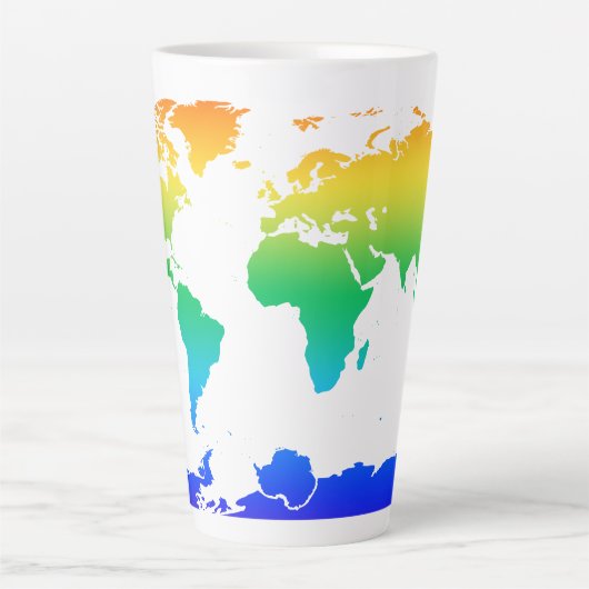 Unser farbenfroher Planet Milchtasse (Vorderseite)