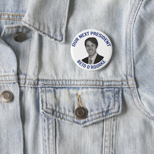 Unser folgender Präsident Beto O' Rourke Button (Beispiel)