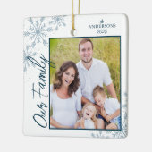 Unser Foto für Familienhandschriften Weihnachten Keramikornament (Links)