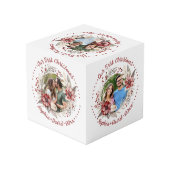 Unser Foto zum ersten Weihnachtsfest Würfel (Rückseite Schrägansicht)