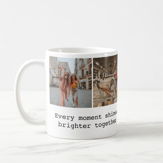Unser Freundschafts-Geschichten-Becher Kaffeetasse (Links)