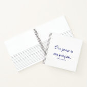 Unser Frieden ist unser Zielobjekt Notizblock (Innenseite)