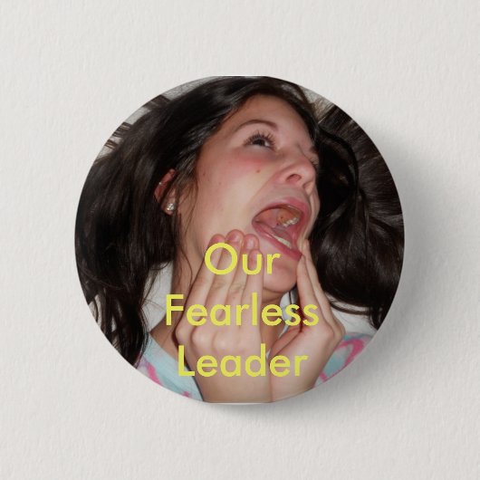 Unser furchtloser Führer Button (Vorderseite)