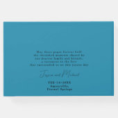 Unser Gästebuch Anemone Dreamscape Hochzeit (Rückseite)