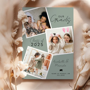 Unser gemeinsamer Abschluss Feiertagskarte