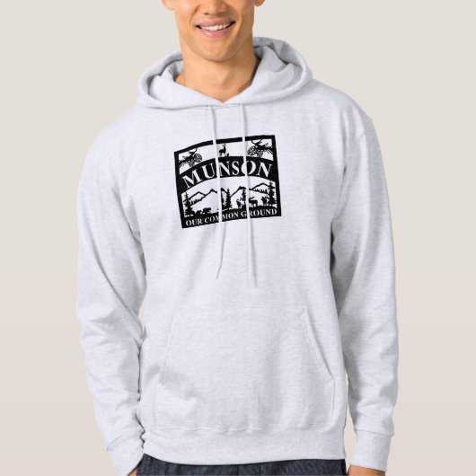Unser gemeinsamer Grund Hoodie (Vorderseite)