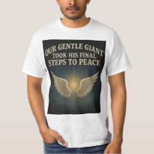 Unser Gentle Giant-Memorial Tribute-Shirt