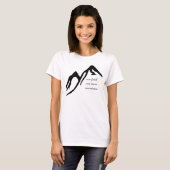 Unser Glaube kann Berge bewegen T-Shirt (Vorne ganz)