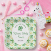 Unser Glücksbringer-St.-Patrick-Baby-Shower Pappteller (Party)