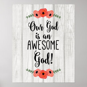 Unser Gott ist ein fantastischer Gott - Poster
