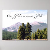 Unser Gott ist ein phantastischer Gott! Poster (Vorne)