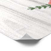 Unser Gott ist ein phantastischer Gott - Zitat Po Poster (Ecke)