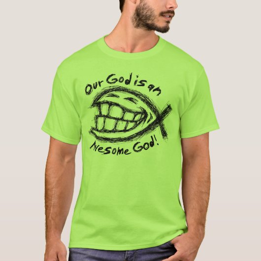 Unser Gott ist fantastisch T-Shirt (Vorderseite)