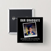 Unser Graduate Instant Foto | ABSCHLUSS Button (Vorne & Hinten)