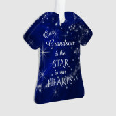 Unser Grandson Star Ornament (Vorderseite)
