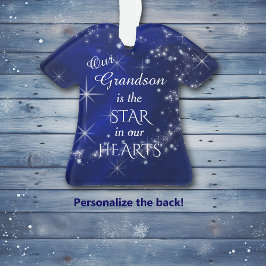 Unser Grandson Star Ornament