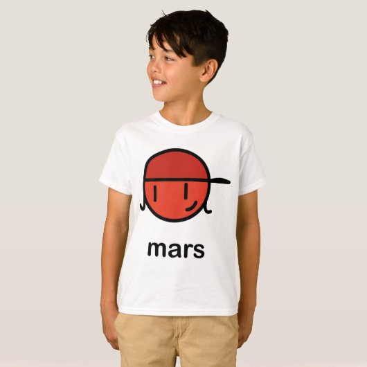 Unser großes fettes Solarsystem - Mars T-Shirt (Vorne ganz)