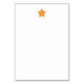 Unser größter Stärke ist der Glaube an Gott Tischnummer (Rückseite)