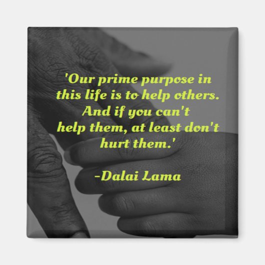 Unser Hauptziel in diesem Lebensangebot Magnet (Vorne)