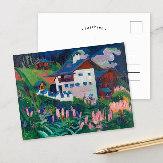 Unser Haus | Ernst Ludwig Kirchner Postkarte