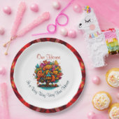 Unser Haus ist ein sehr schönes Haus Pappteller (Party)