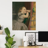 Unser Haustier Polly Poster (Heimbüro)