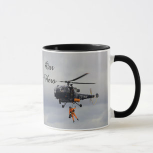 "Unser Held" Tasse, Retter Unterstützungs-Kaffeeta Tasse