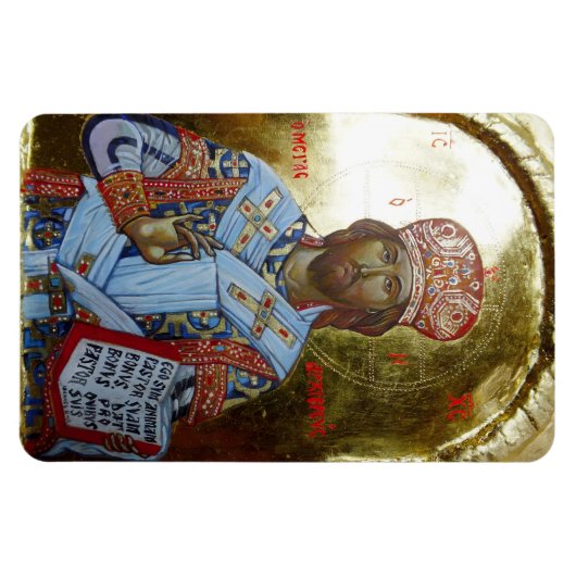 Unser Herr Jesus Christus, der gute Hirte Magnet (Horizontal)