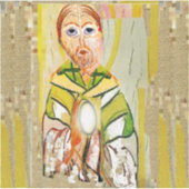 Unser Herr Jesus Christus Sticker (Vorderseite)