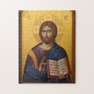 Unser Herr und Erretter Jesus Christus-Symbol Puzzle