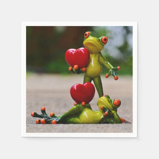 Unser Herzbuch Napkin Serviette (Vorderseite)