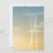 Unser Hochzeits-Abenteuer - Hochzeits-Einladung Einladung (Rückseite)