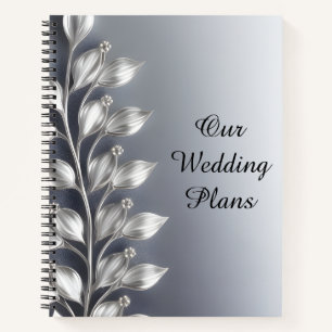 Unser Hochzeitsplanungs-Journal 8,5" x 11" Notizbu Notizblock