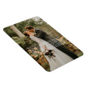 Unser Hochzeitssong-Texte-Foto Magnet (Rechte Seite)