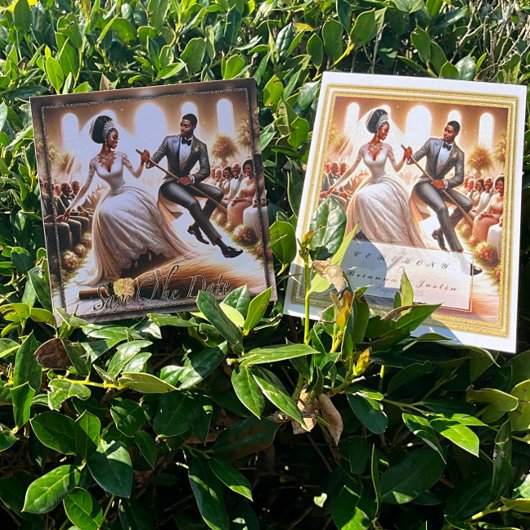 Unser Hochzeitstag Bliss elegant afroamerikanisch Programm