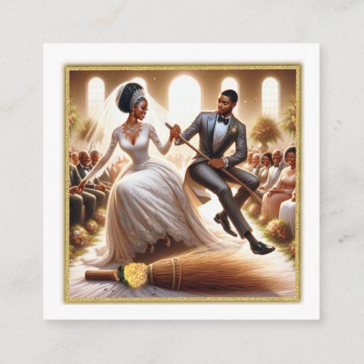 Unser Hochzeitstag, Bliss Elegant Begleitkarte (Rückseite)