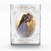 Unser Hochzeitstag - DIY-Foto Fotoblock (Vorderseite)