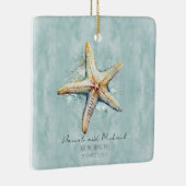 "Unser Hochzeitstag" Keramikornament (Rechts)