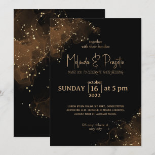 Unser Hochzeitstag nähert sich Einladung