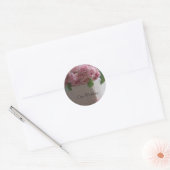 Unser Hochzeitsticker Runder Aufkleber (Umschlag)